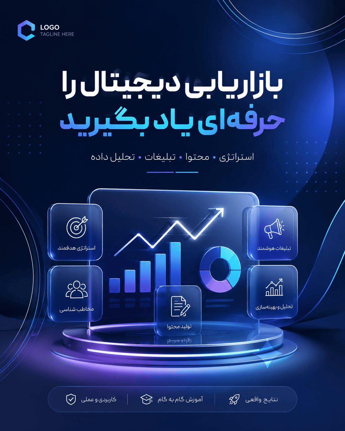 طراحی کاور حرفه‌ای پست شبکه‌های اجتماعی